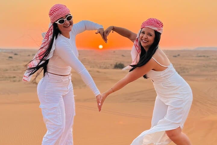 Evening Dubai Desert Safari: Red Sand Dune Bashing, Camel Rides & Premium Camp photo 2
