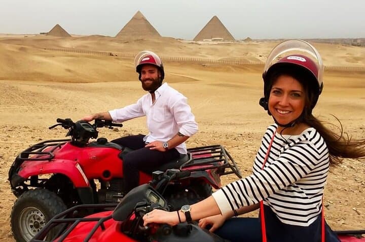 Sunset Quad Bike Adventure Above the Giza Pyramids photo 2