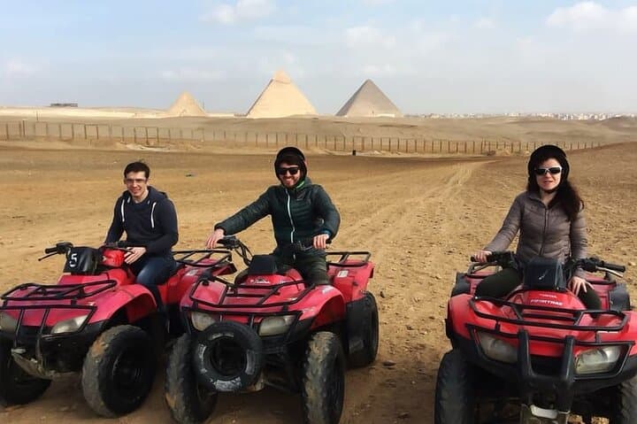 Sunset Quad Bike Adventure Above the Giza Pyramids photo 3