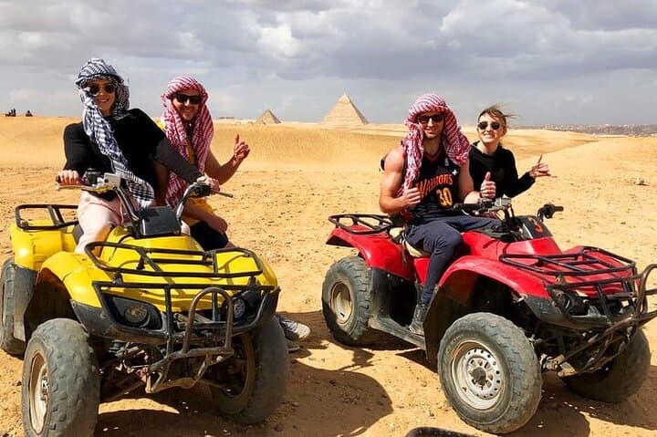 Sunset Quad Bike Adventure Above the Giza Pyramids photo 4
