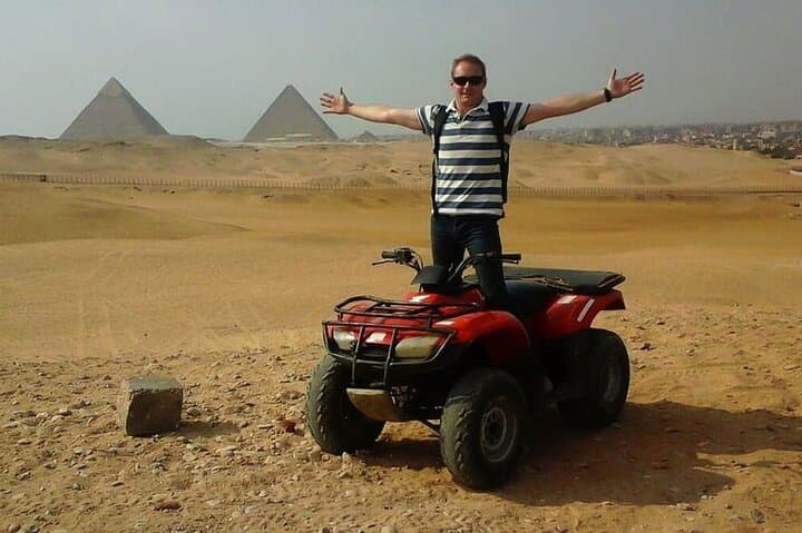 Sunset Quad Bike Adventure Above the Giza Pyramids photo 5
