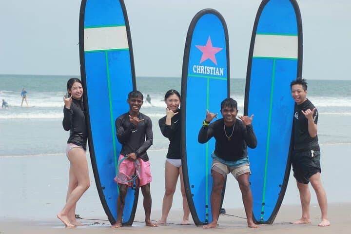 Seminyak Beach Private Surf Lesson: 2-Hour Surf Coaching in Bali photo 2