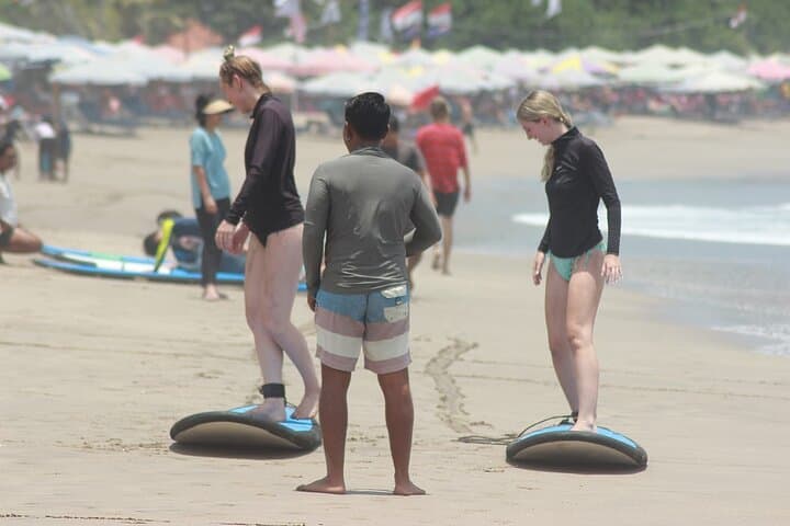 Seminyak Beach Private Surf Lesson: 2-Hour Surf Coaching in Bali photo 5
