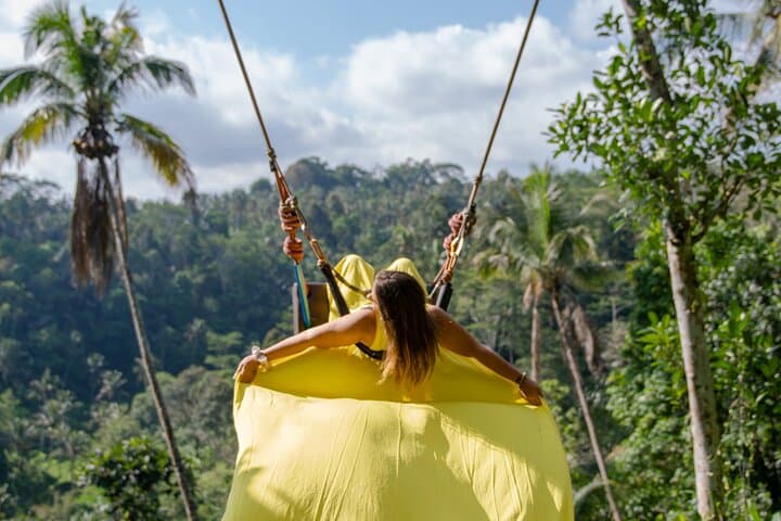Ubud Monkey Forest, Jungle Swing & Tegalalang Rice Terrace Half-Day Adventure photo 4