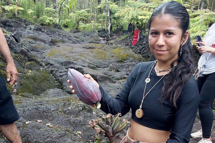 Big Island Jungle Tour: Tiki Carving, Banana Farming & Guava Green Tea in Fern Forest photo 5