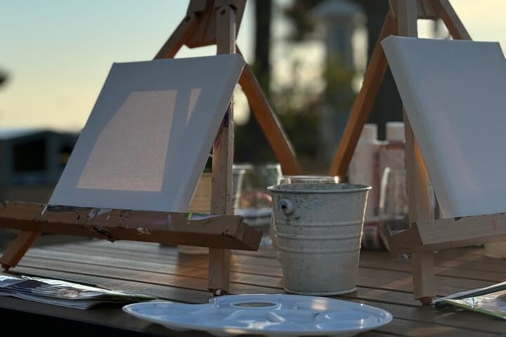 Paint and Sip at Graveyard Vineyards: Private Wine Country Canvas Experience photo 2