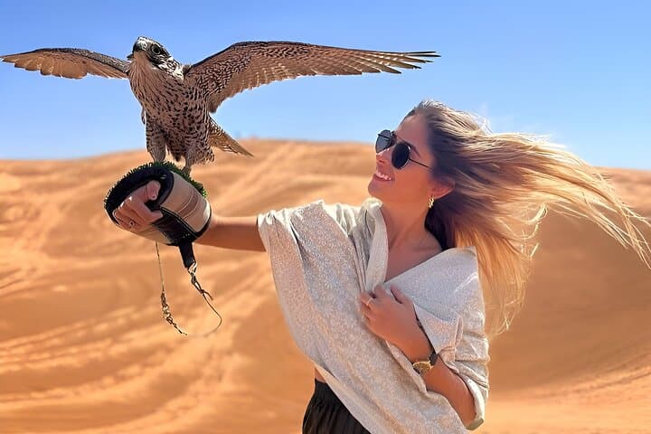 Dubai Private Evening Desert Safari: Sunset Dune Bashing & BBQ Experience photo 5