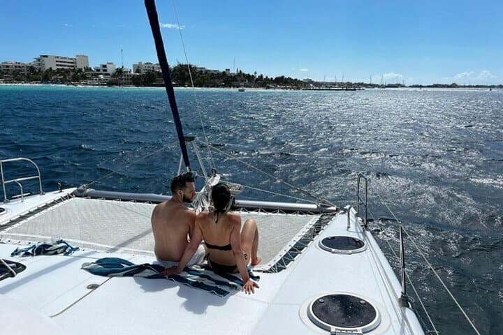 Isla Mujeres VIP Catamaran Day Trip: Snorkel, Playa Norte & Beach Club from Cancun photo 6