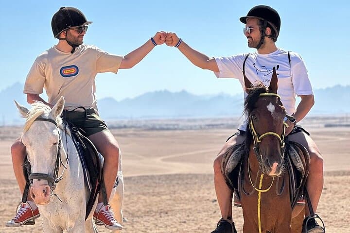 Hurghada Desert-to-Beach Horseback Ride: 2-Hour Dune & Shore Adventure photo 3