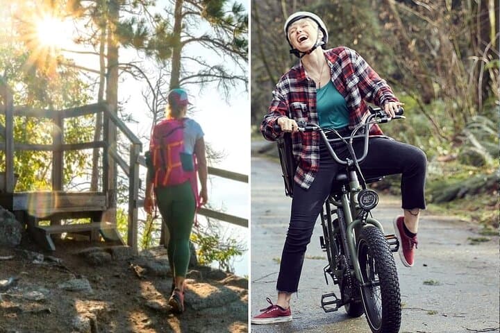 Saguenay E‑Bike Rental and Eucher Trail Hike — Baie des Ha! Ha! Fjord Views