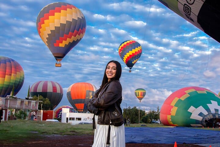 Dawn Balloon Over Teotihuacan: Cave Breakfast & CDMX Pickup photo 3