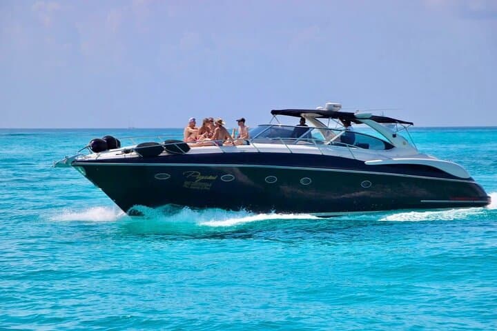Private Sunseeker 60 Yacht Charter in Cancun — Isla Mujeres & Snorkel Options photo 2