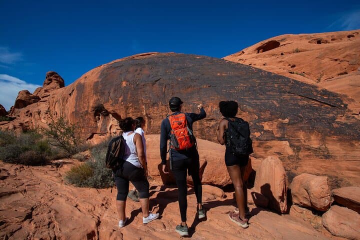 Valley of Fire Guided Hiking Tour from Las Vegas — Petroglyphs, Red Sandstone & Mojave Wilds photo 2