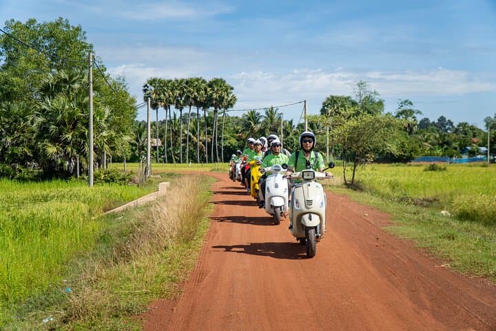 Morning Vespa Tour of Siem Reap Countryside: Temples, Villages & Reservoirs