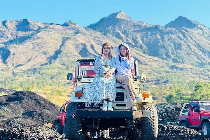 Mount Batur Sunrise Jeep Tour: Black Lava, Pine Forest & Tirta Empul photo 3
