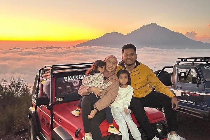 Mount Batur Sunrise Jeep Tour: Black Lava, Pine Forest & Tirta Empul photo 1