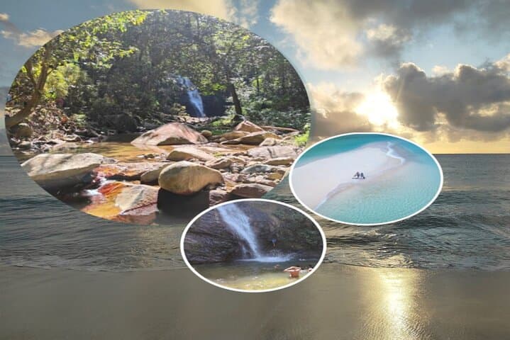 Coral Coast Adventure: Biausevu Waterfall and Natadola Beach Combo
