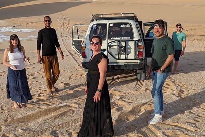 2-Day White Desert Safari from Bahariya: Camping, Crystal Mountain & Black Desert photo 4
