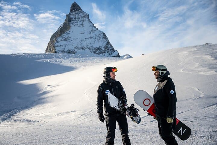 Half-Day Private Snowboarding Lesson in Zermatt — Progress Fast on Matterhorn Slopes