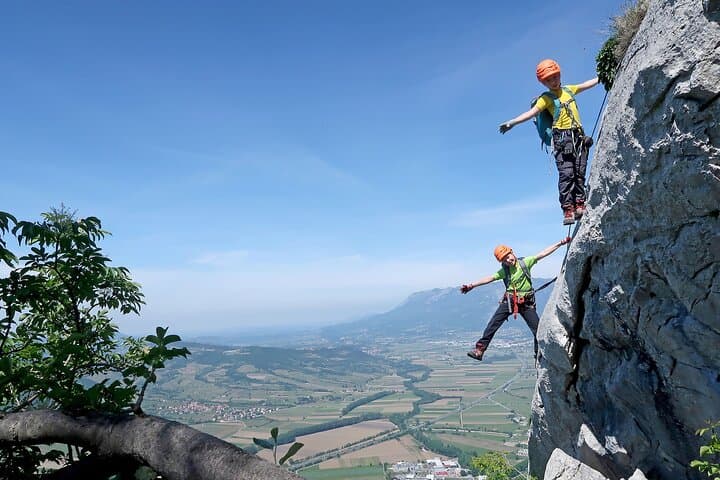 Guided Furlan & Otmar Via Ferratas on Gradiška Tura — Vipava Valley Adventure