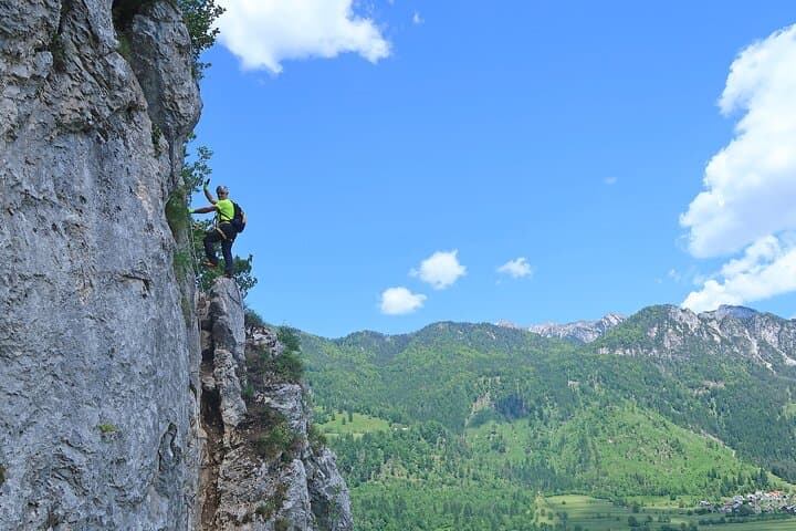 Beginner Via Ferrata Course in Mojstrana — Aljaževa pot & Pot Mojstranških Veveric photo 2