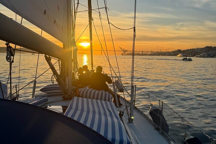 Sunset Sail on the Tejo River — Lisbon Views with Vinho Verde