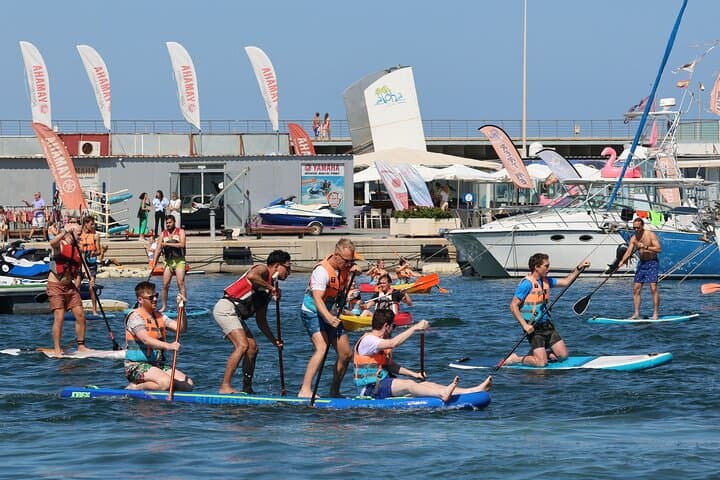 Adventure Paddle on Valencia Bay: 1-Hour SUP Experience on the Mediterranean