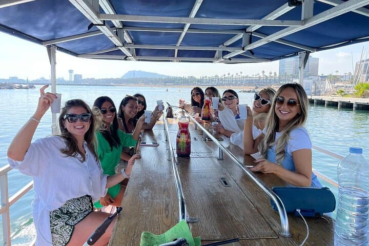 Private Pedal-Boat Cruise in Valencia — Cycle Boats, Swim & Sangria photo 3