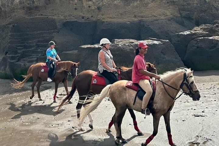 Sunset Horse Ride Across Bali Ricefields to Pig Stone Beach photo 6