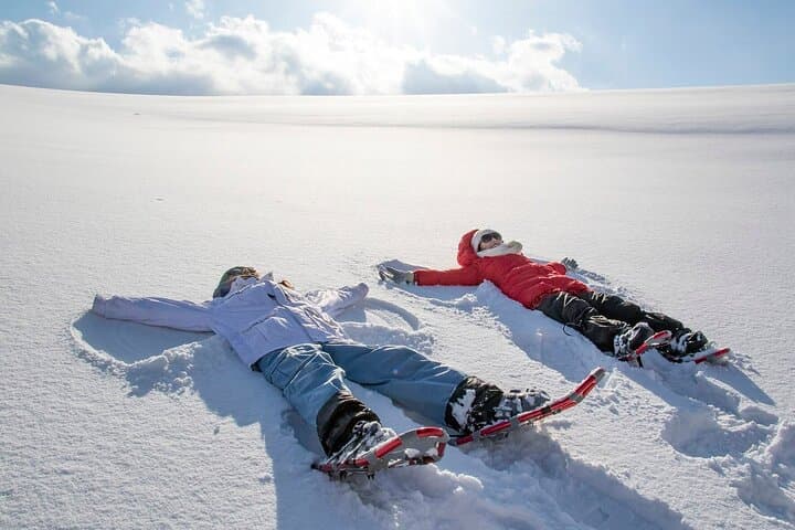 Scenic Hills Snowshoeing in Biei — Private Winter Tour photo 4