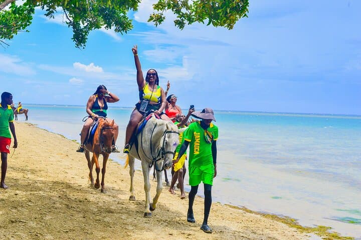 Bamboo Rafting and Horseback Riding in Montego Bay — Beach Rides & River Rafting photo 4