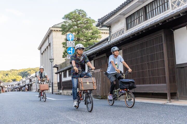 Gentle Kurashiki Cycling: Brompton Ride Through Igusa, Temple & Bikan Quarter photo 6