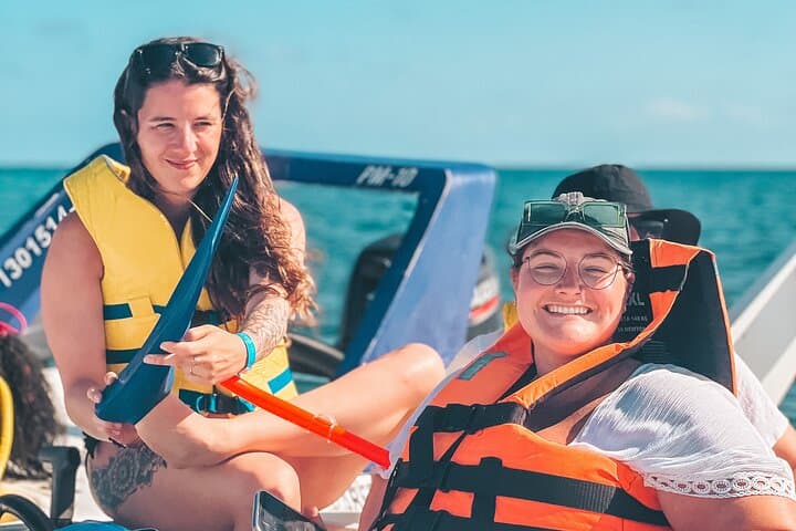 Take the Helm: Speedboat & Snorkel Adventure at Nichupté Lagoon and the Mayan Reef photo 4