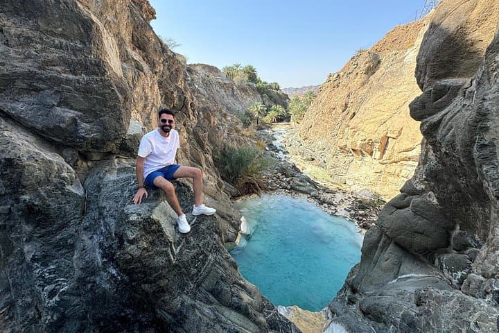 Wadi Shees Hike and Masafi Crystal Lake — Full-Day Hajar Mountains Adventure from Dubai