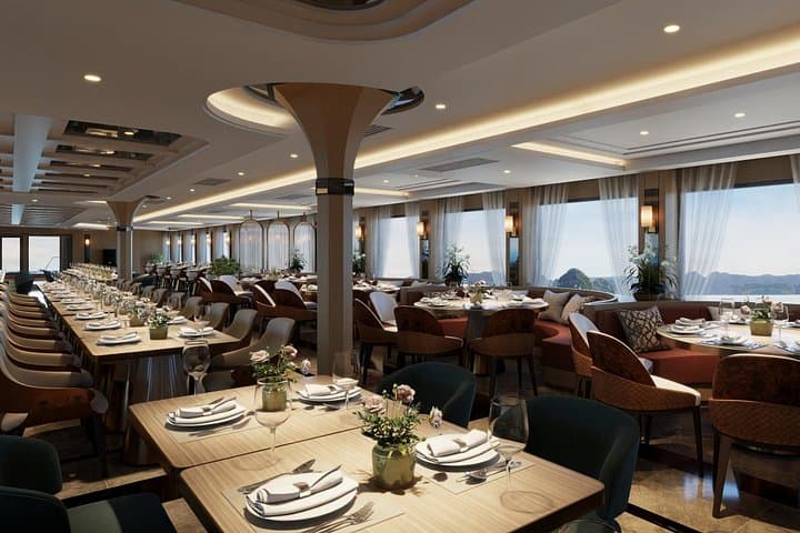 Halong Bay Luxury Day Cruise from Hanoi — Luna Halong with Pool & Buffet photo 4