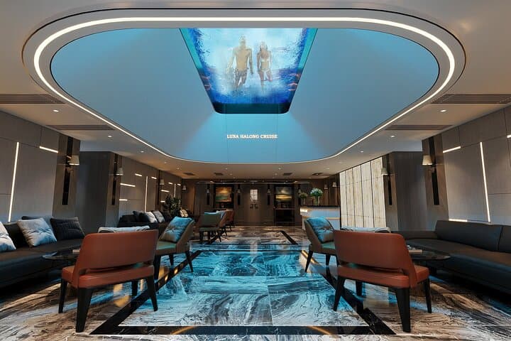 Luxury Day Cruise in Halong Bay: Luna 5-Star Sundeck, Glass-Bottom Pool & Cave Visits photo 5