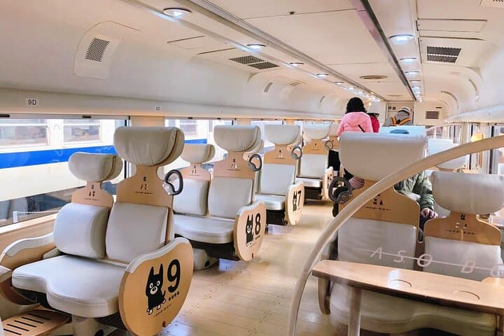 Aso Volcano, Kumamoto Castle & Aso Boy Train: Full-Day Kyushu Adventure photo 3