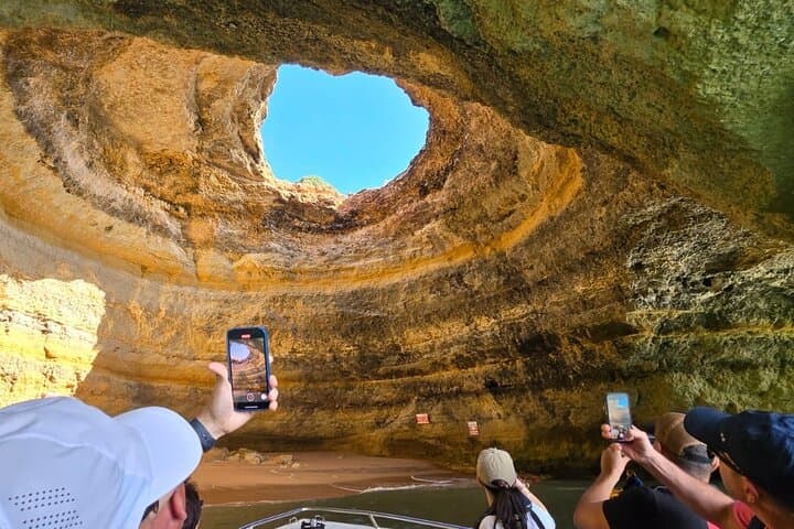 Benagil Cave & Praia da Marinha Boat Tour from Faro — Caves, Arches & Snorkel