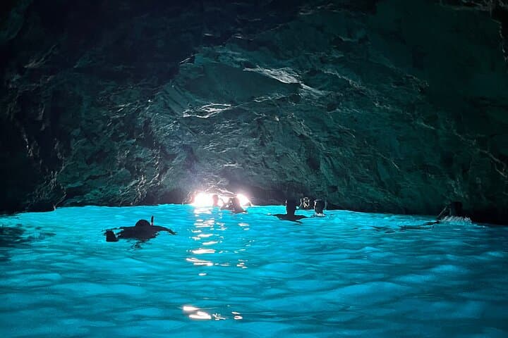 Blue Cave Wonders on Koločep (Kalamota) Island — Swim, Snorkel & Sandy Beaches