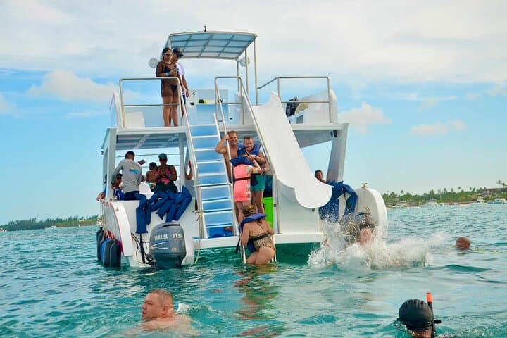 Punta Cana Party Boat: Snorkel Reefs & Natural Pool Escape