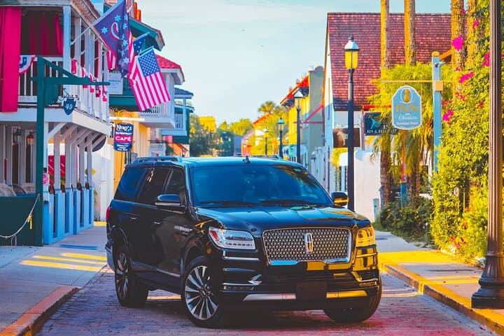 Luxury Private Car Transfer from St Augustine to Orlando MCO Airport