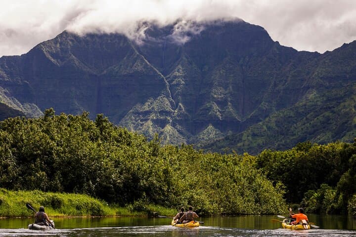 Paddle Hanalei: Kayak the River, Snorkel Hanalei Bay & Lunch on Kauai