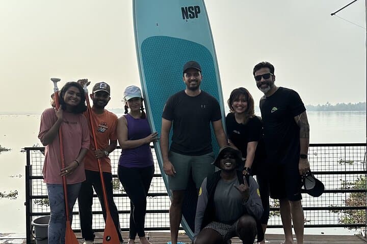Sunrise Stand-Up Paddleboarding on Kochi Backwaters photo 2