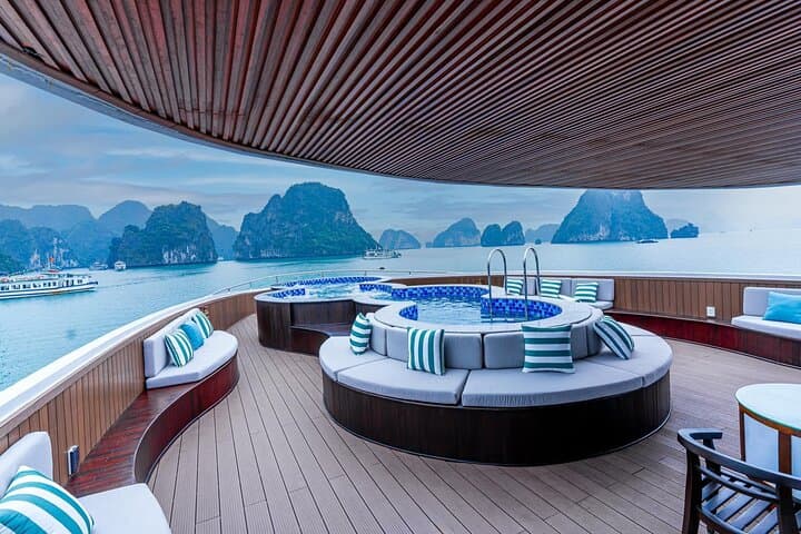 Halong Bay Symphony Cruise: Luxury Day Tour with Kayaking, Caves & Ti Top Island photo 6