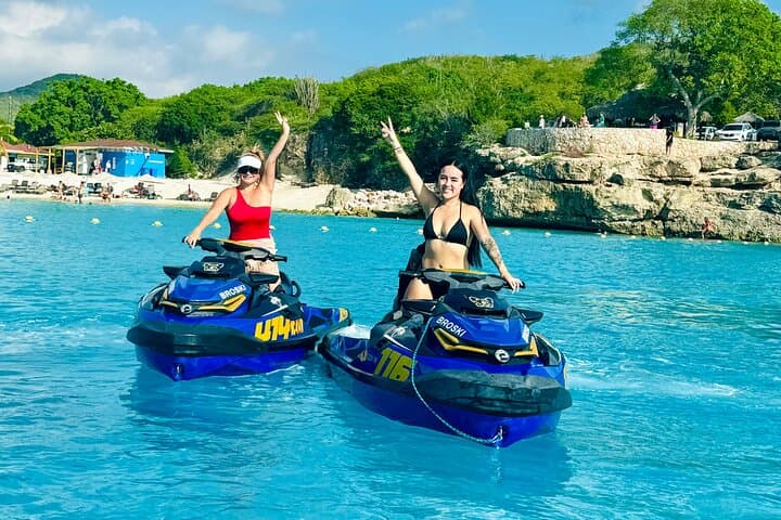 Curaçao West Coast Jetski Tour: 1.5-Hour Ride to Knip Beaches and Turtle Spots photo 2