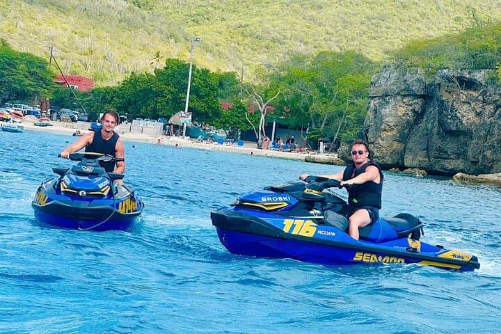 Curaçao West Coast Jetski Tour: 1.5-Hour Ride to Knip Beaches and Turtle Spots photo 6
