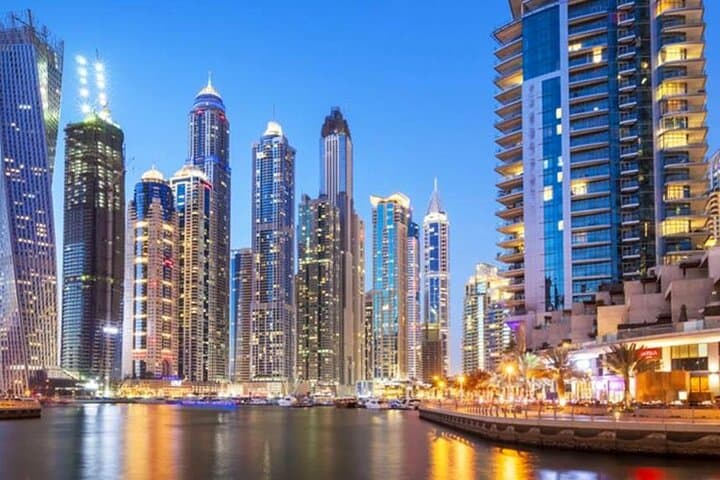 Dubai Night Tour: Evening Highlights at Dubai Frame, Marina & Dubai Mall