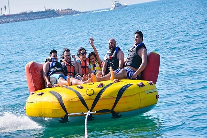 Dubai Donut & Banana Boat Rides: High-Speed Inflatable Fun on the Arabian Gulf photo 3