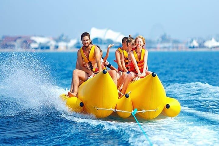 Dubai Donut & Banana Boat Rides: High-Speed Inflatable Fun on the Arabian Gulf photo 4