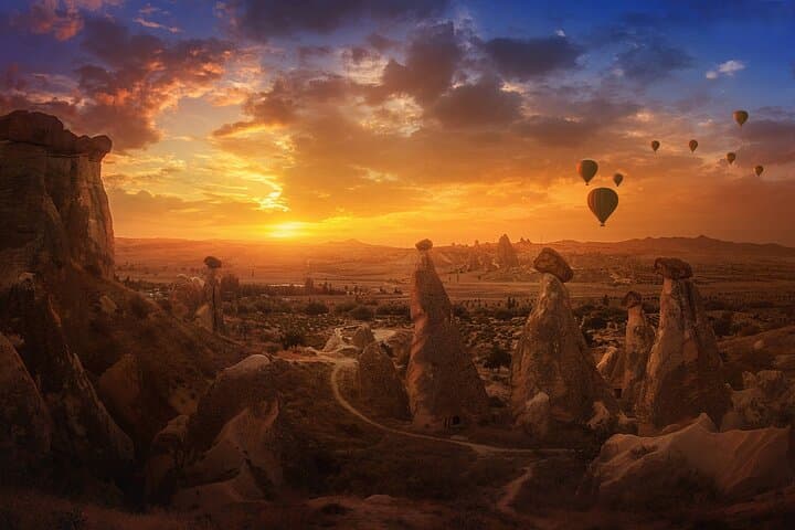 Sunrise Balloon Flight Over Cappadocia's Fairy Chimneys photo 2